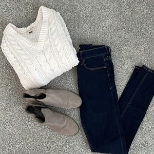 Dark Express Legging Mid Rise in Size 0 Regular